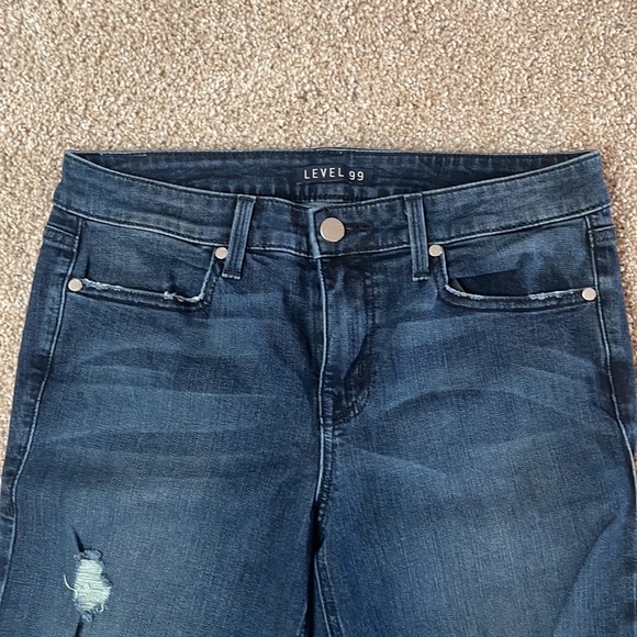 Skinny jeans with distressing - Picture 2 of 6